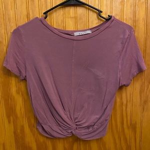 knot crop top